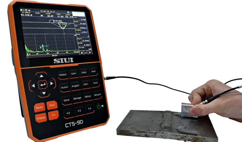 Ultrazvukový defektoskop a hrúbkomer SIUI CTS-9D