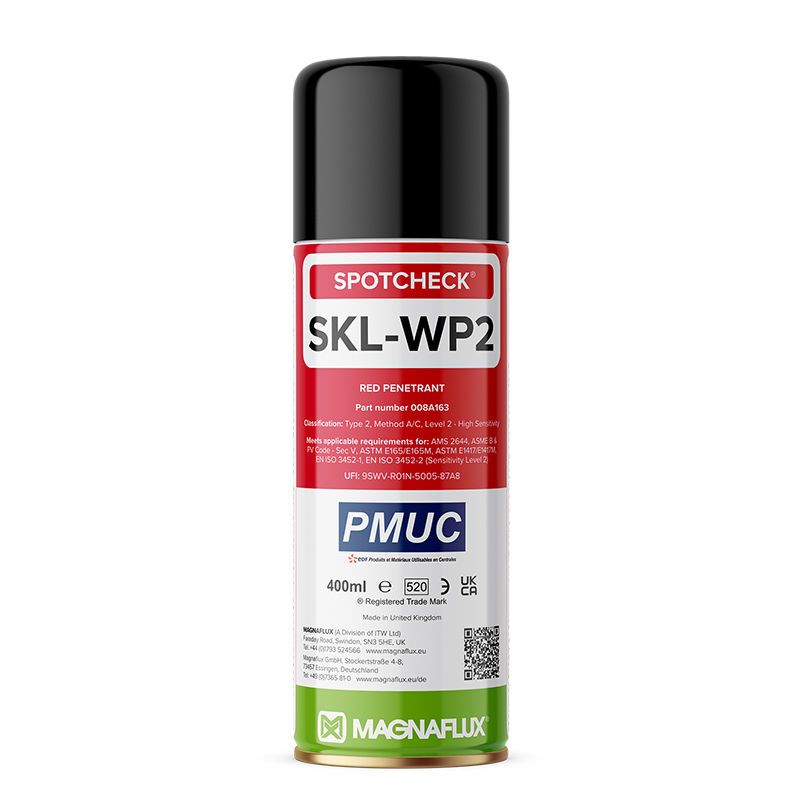 Magnaflux penetrant SKL-WP2 - Objem: 4 x 5 litrov