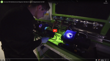 Universal WE Multidirectional Magnetic Wet Bench with AC Magnetization for NDT
